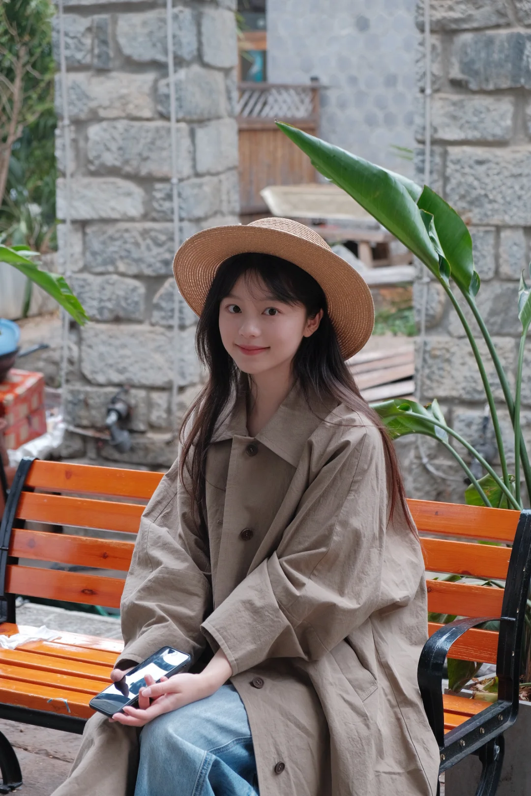 早春的氛围感是风衣给的🫧