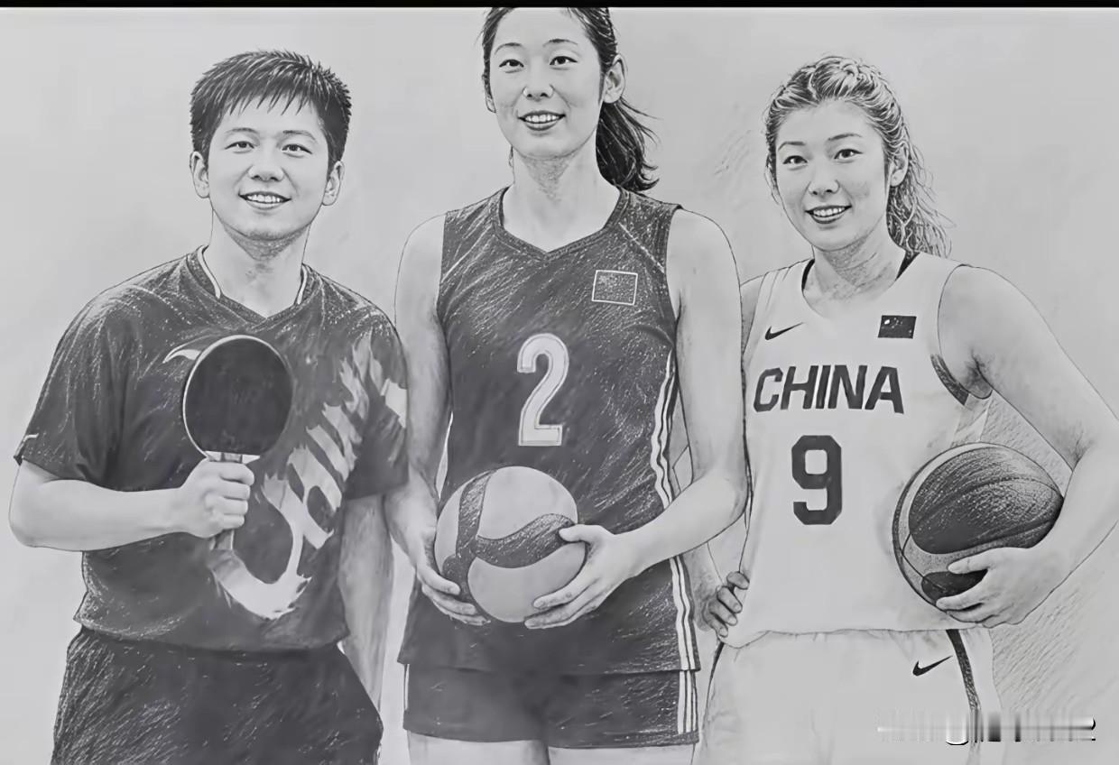 看了这幅照片，似乎明白了我们的体育项目为什么在走下坡路。