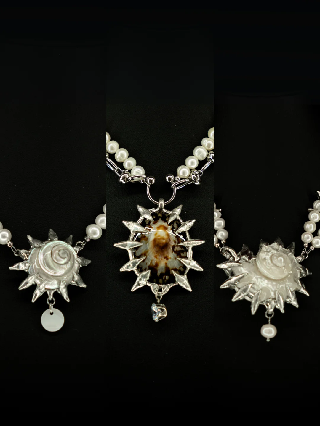 手作贝壳项链，甜酷天花板！