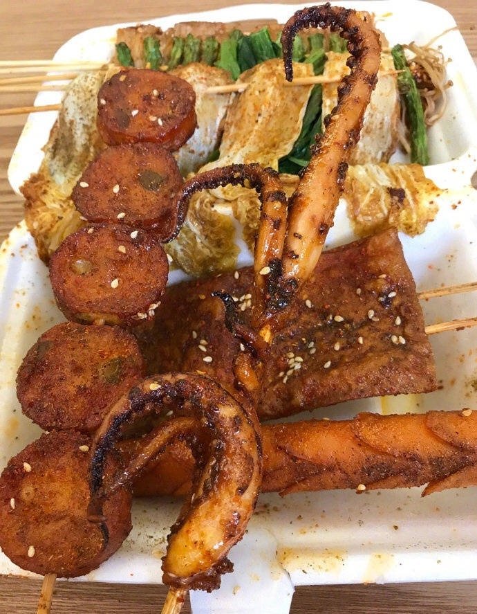 想吃烧烤了！ 
