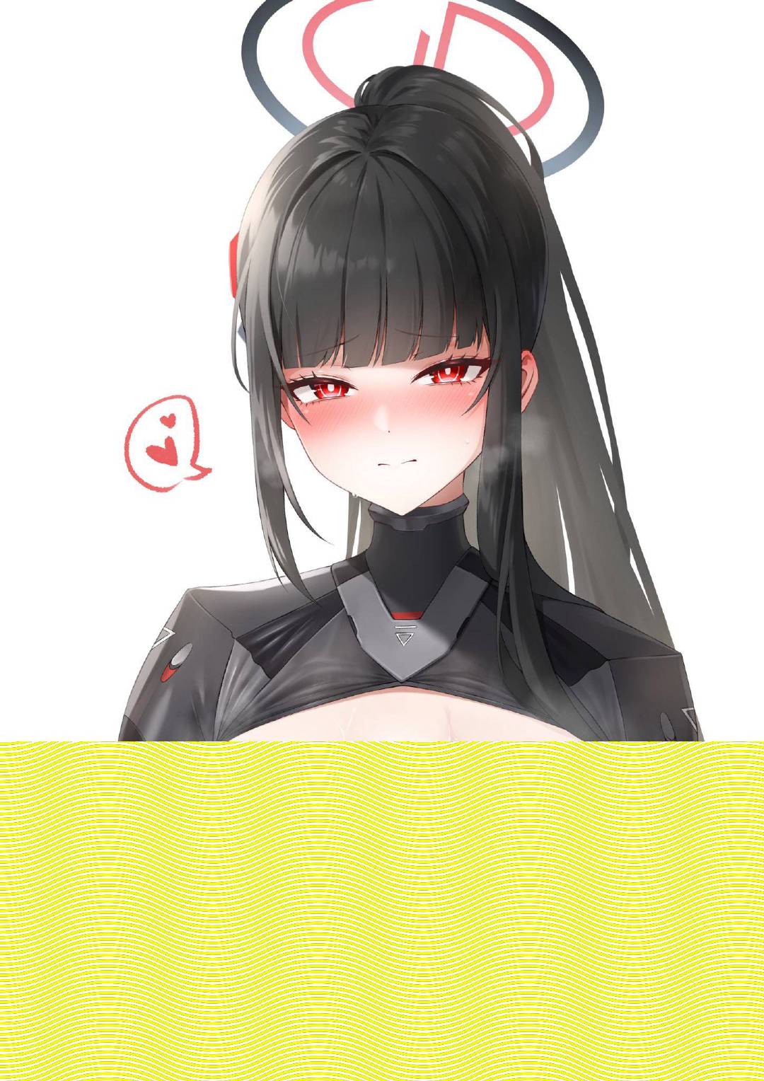 调月莉音——碧蓝档案——画师: NEVVEN，网页链接