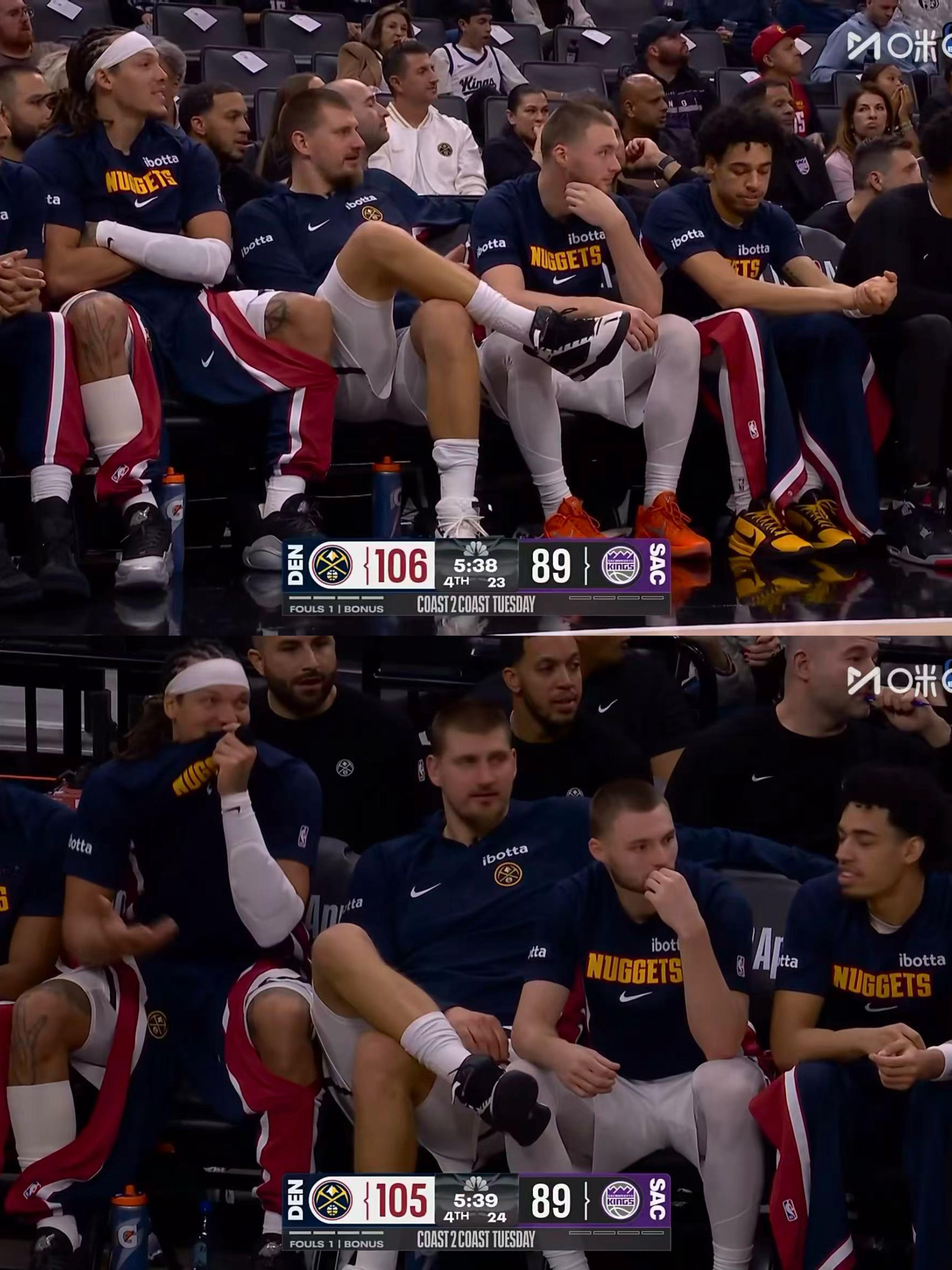 再也没有人给约老师提速了，约基奇三节，15投13中，得到27分14板6助攻2抢断