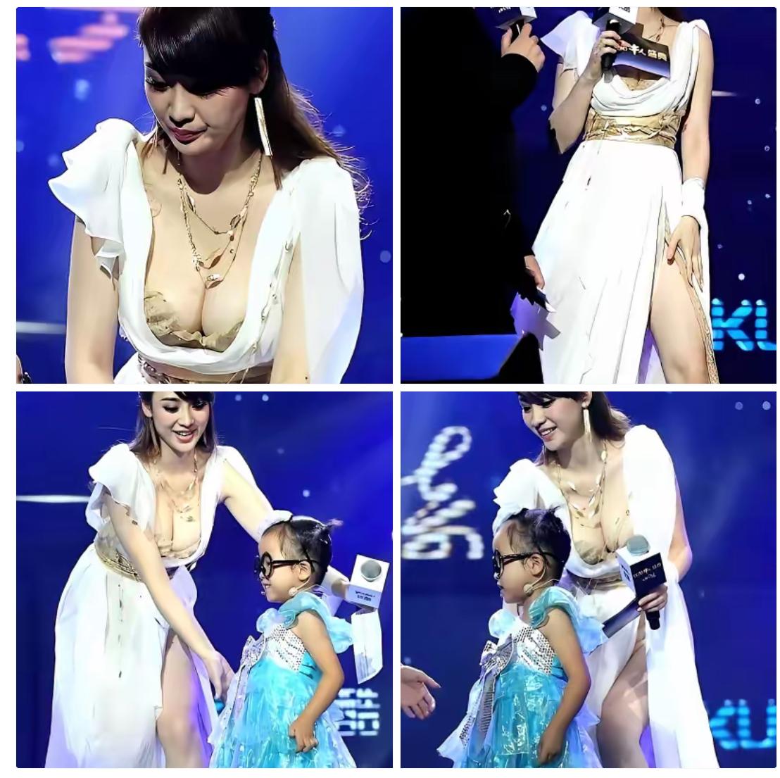 “她怎么不穿衣服”
孩子童言无忌，
一句“她怎么不穿衣服”，
让看红毯直播的家长