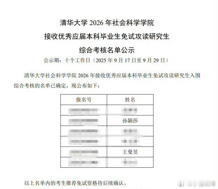 孙颖莎王曼昱被清华免试录取孙颖莎和王曼昱两人将免试进入清华大学社会科学学院读研究