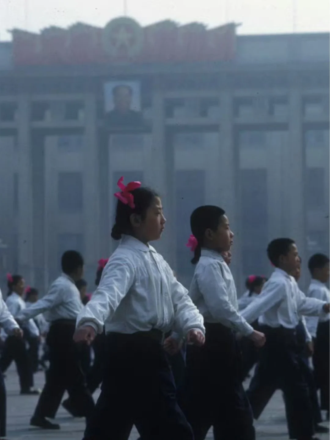 前往中国旅行的游客拍摄的照片，1972年 ​