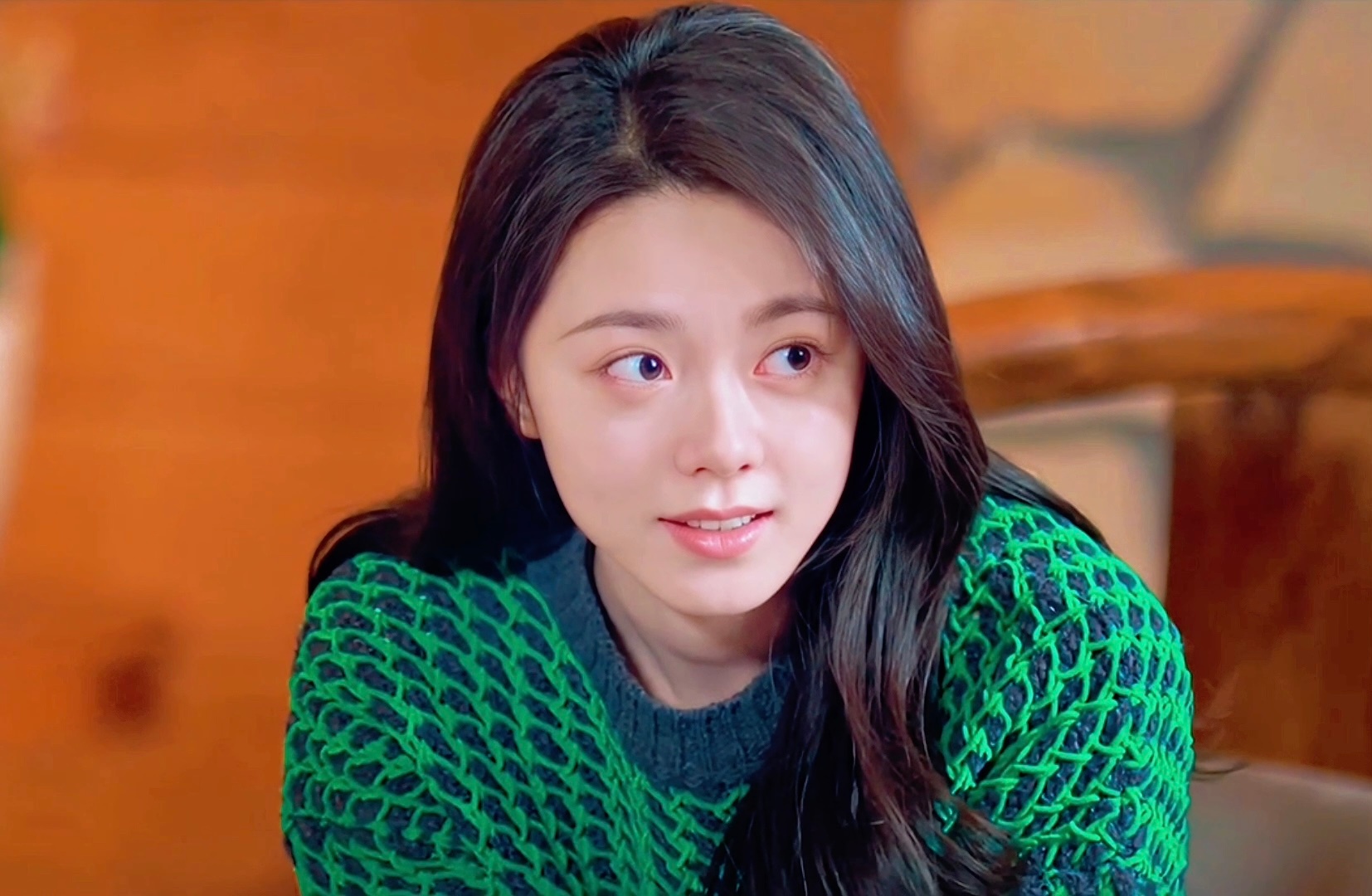 真的很喜欢聂曦光穿绿色让人很舒服骄阳似我