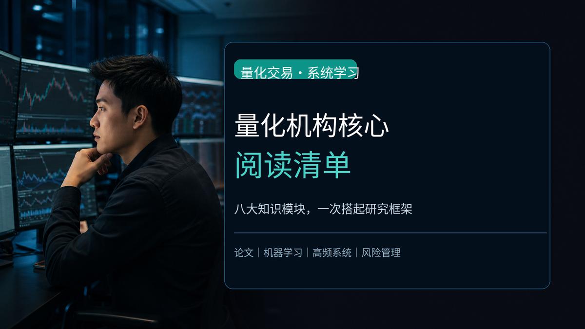 如果你想系统学习量化交易，这份像是“量化机构内部流出”的 GitHub 阅读清单