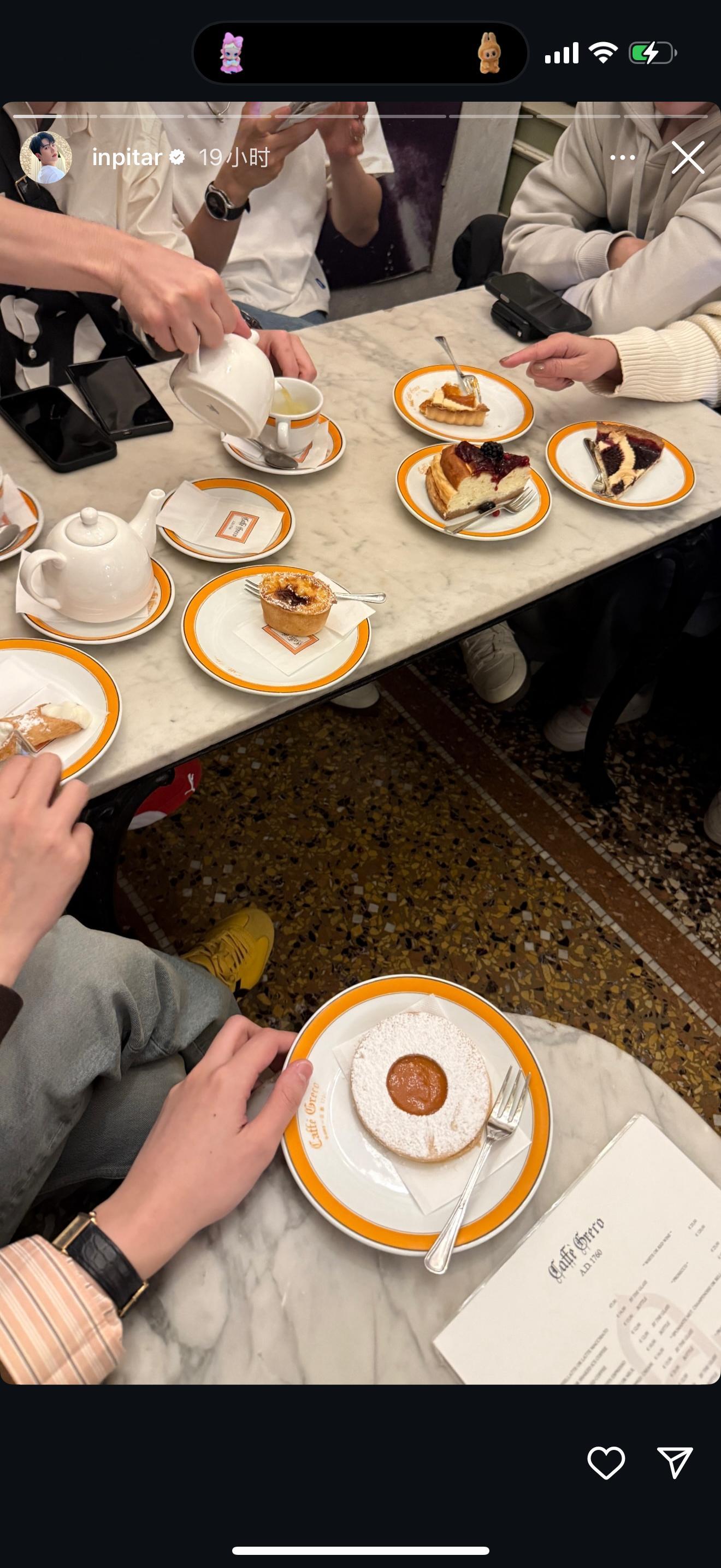 别人去趟意大利🇮🇹（图1）都快把igs发成密封线了你俩这…一个人发俩一个人发