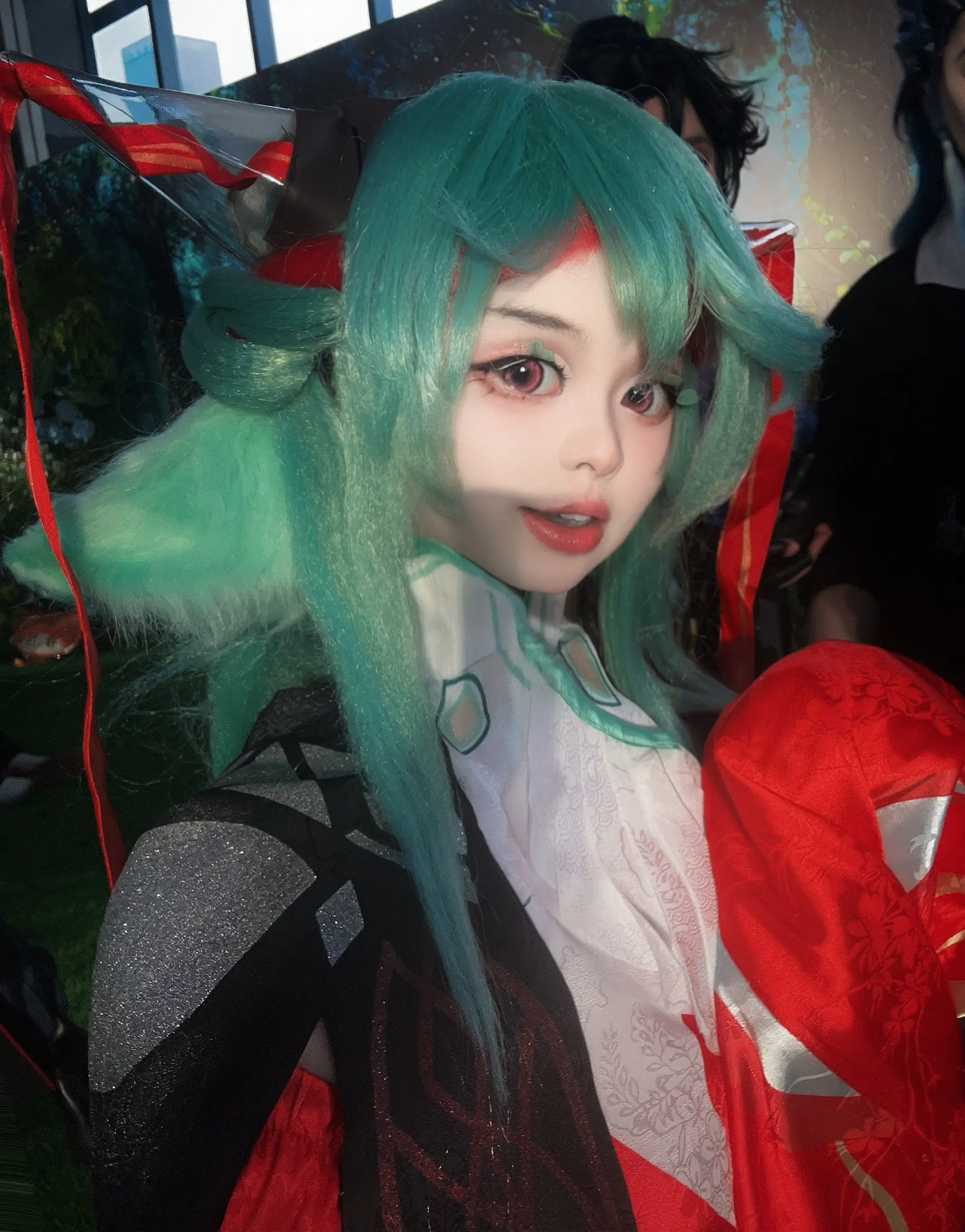 这就叫，千里姻缘一线牵✨。