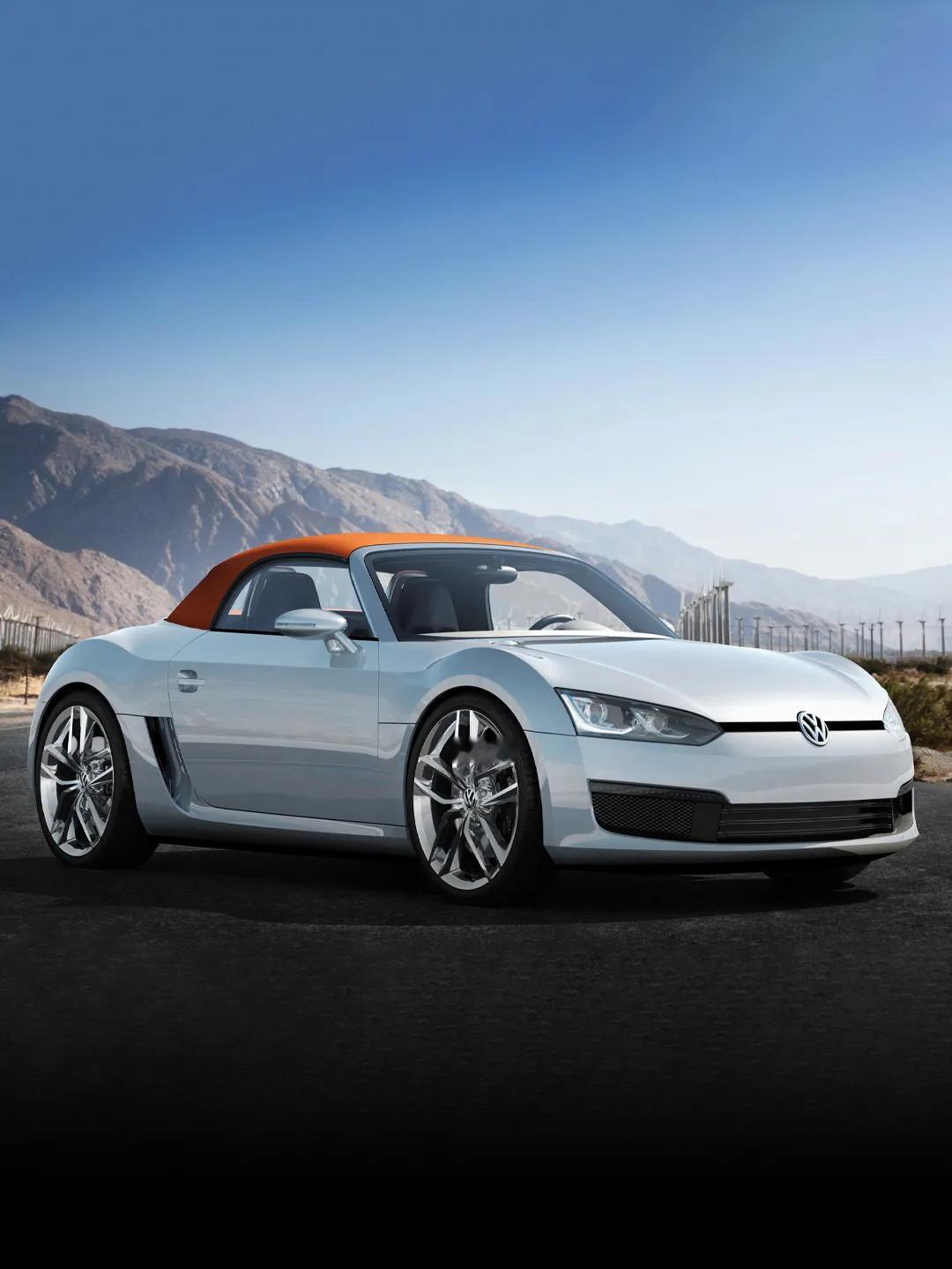 2009年，大众汽车在美国底特律车展首次发布了Concept BlueSport