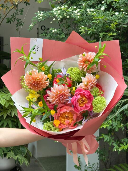 Peony & Dahlia｜春日花