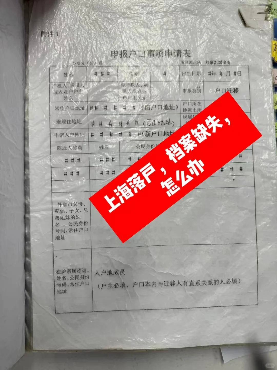 上海留学生落户？档案缺材料再被退回🔙