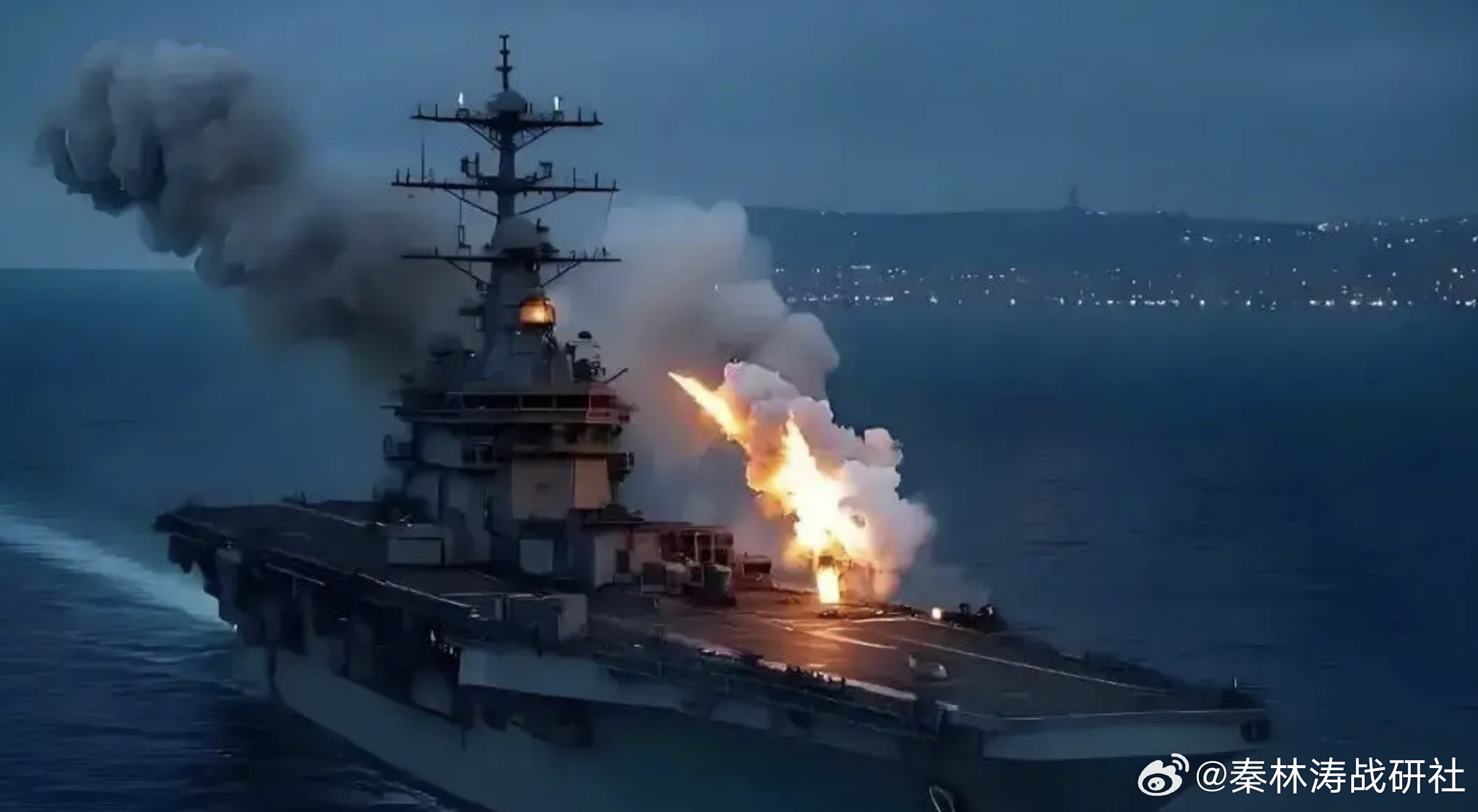 美福特号航母大火30小时谜团，伊朗导弹躺枪，元凶竟是它！2026年3月12日，美