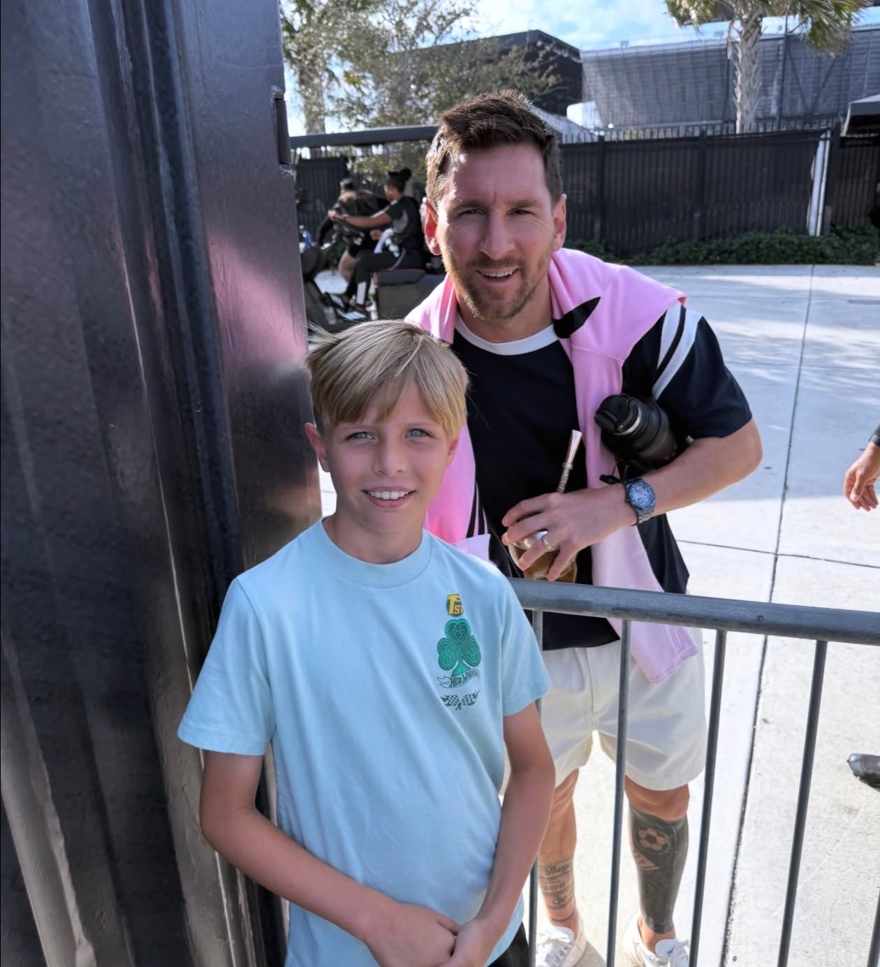 昨天的梅梅❤️梅西