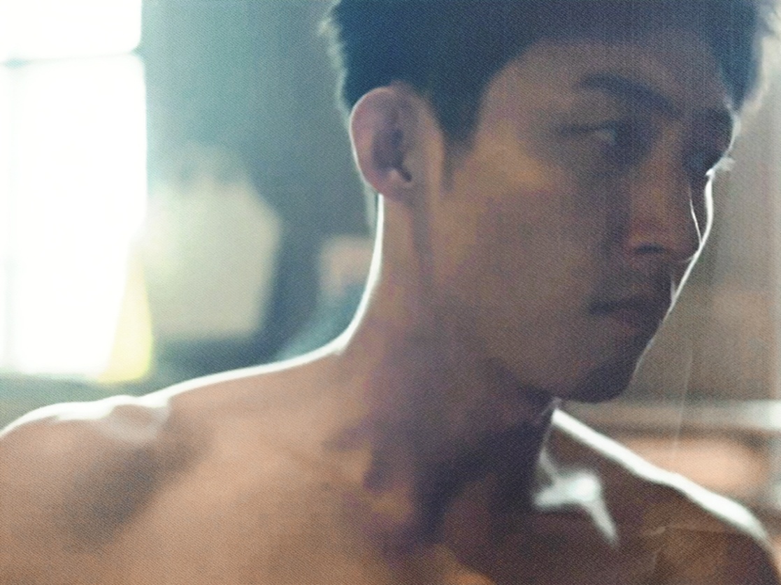 我一边流眼泪一边流口水 