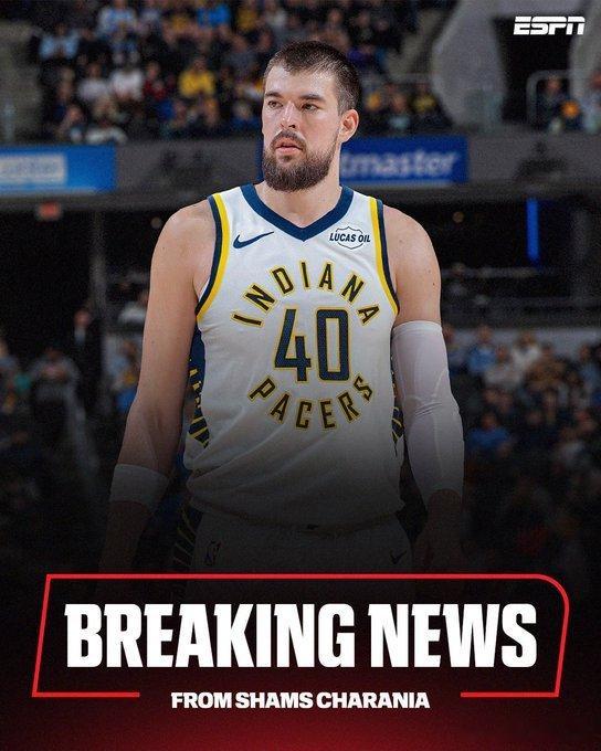 祖巴茨被交易至步行者快船步行者交易 拆船啦！Shams消息，快船步行者达成一致，