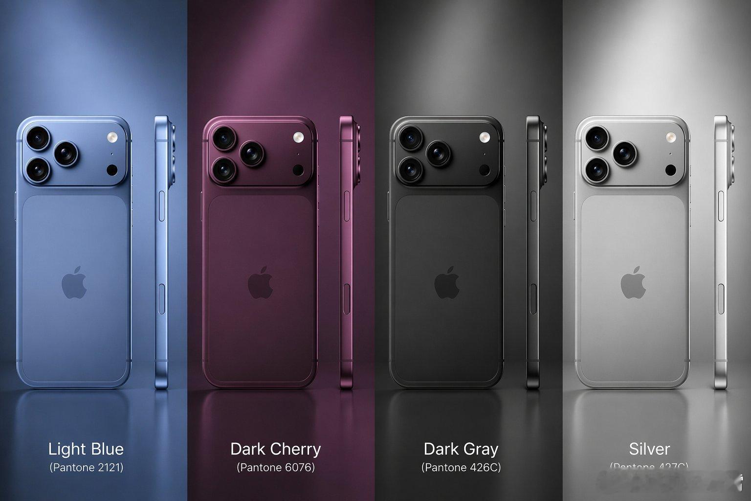 iPhone18Pro蓝色曝光基本可以实锤，iPhone18 Pro系列的相机盖