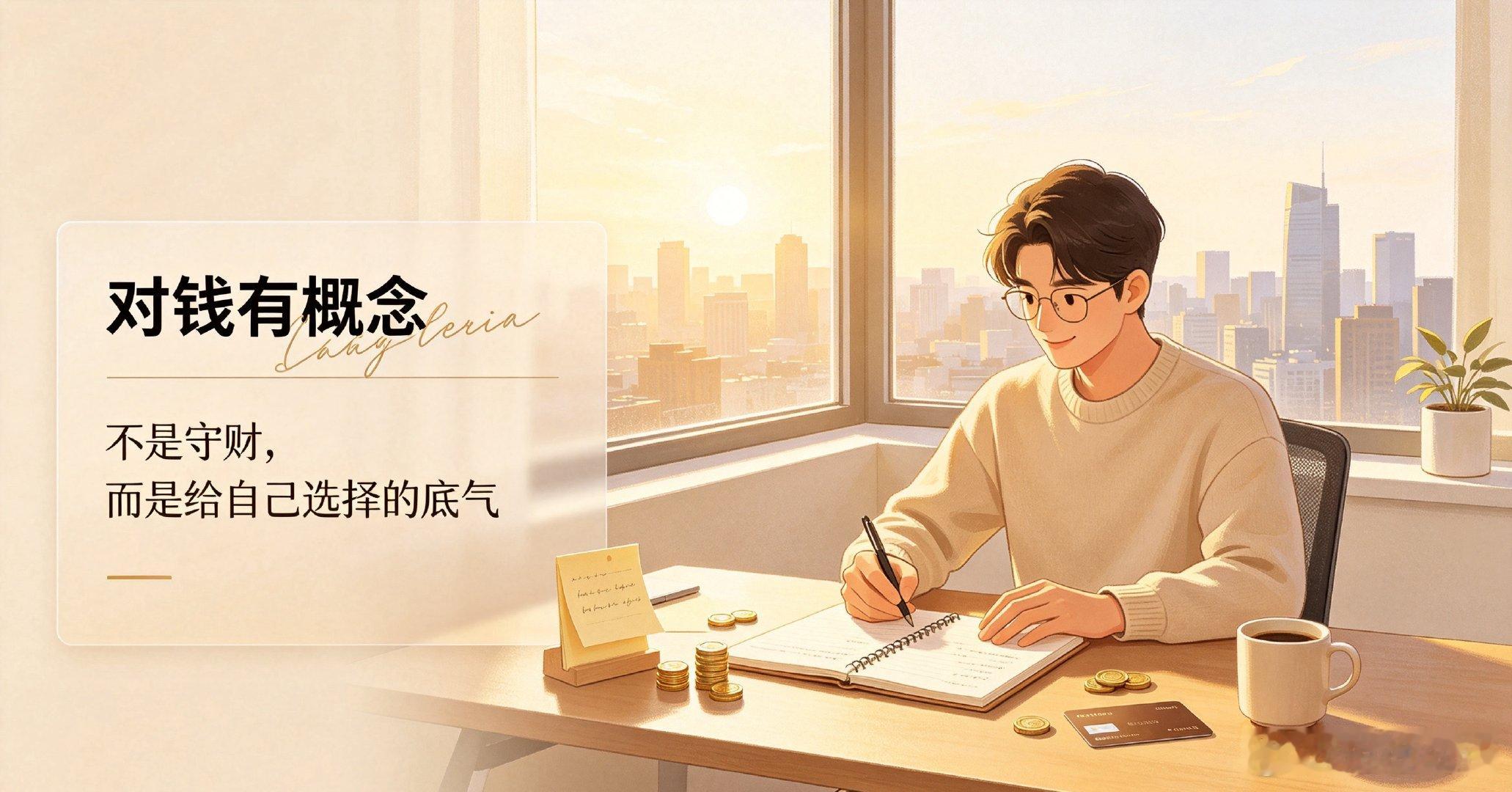 年轻人一定要对钱有概念年轻人一定要建立成熟的金钱观，钱财是生活底气而非人生目标。