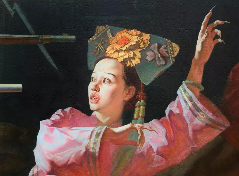 《圆明园劫难》是中央美术学院教授孙韬2009年创作的油画作品，现藏于中国美术馆。