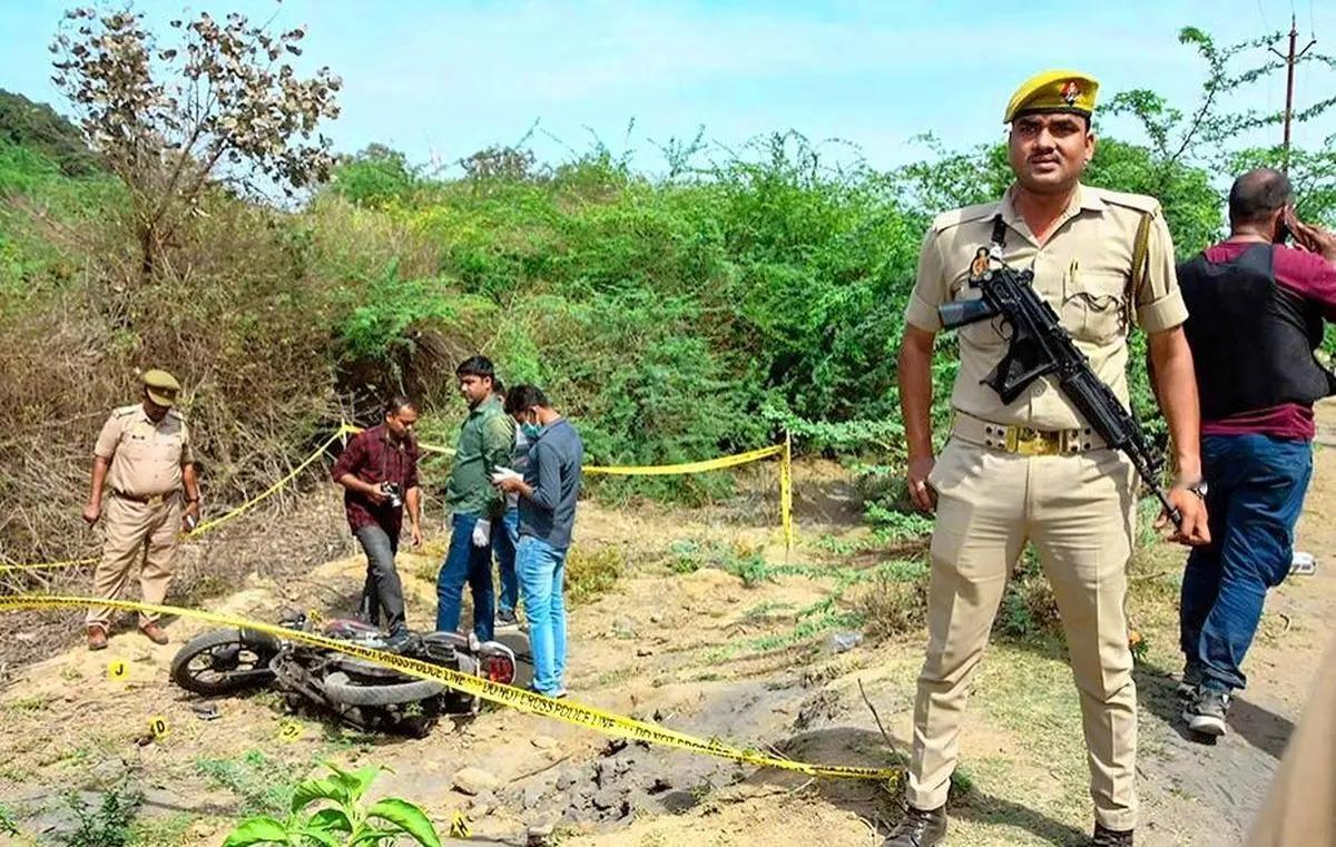 印度警察与神剑 Mk-1步枪