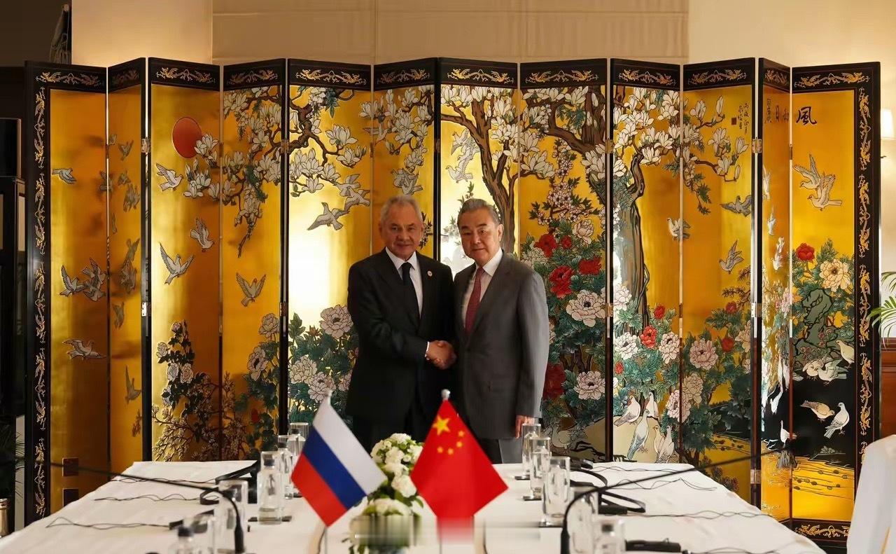 中国和俄罗斯谈妥了。6月23日，中共中央政治局委员、中央外办主任王毅在新德里会见