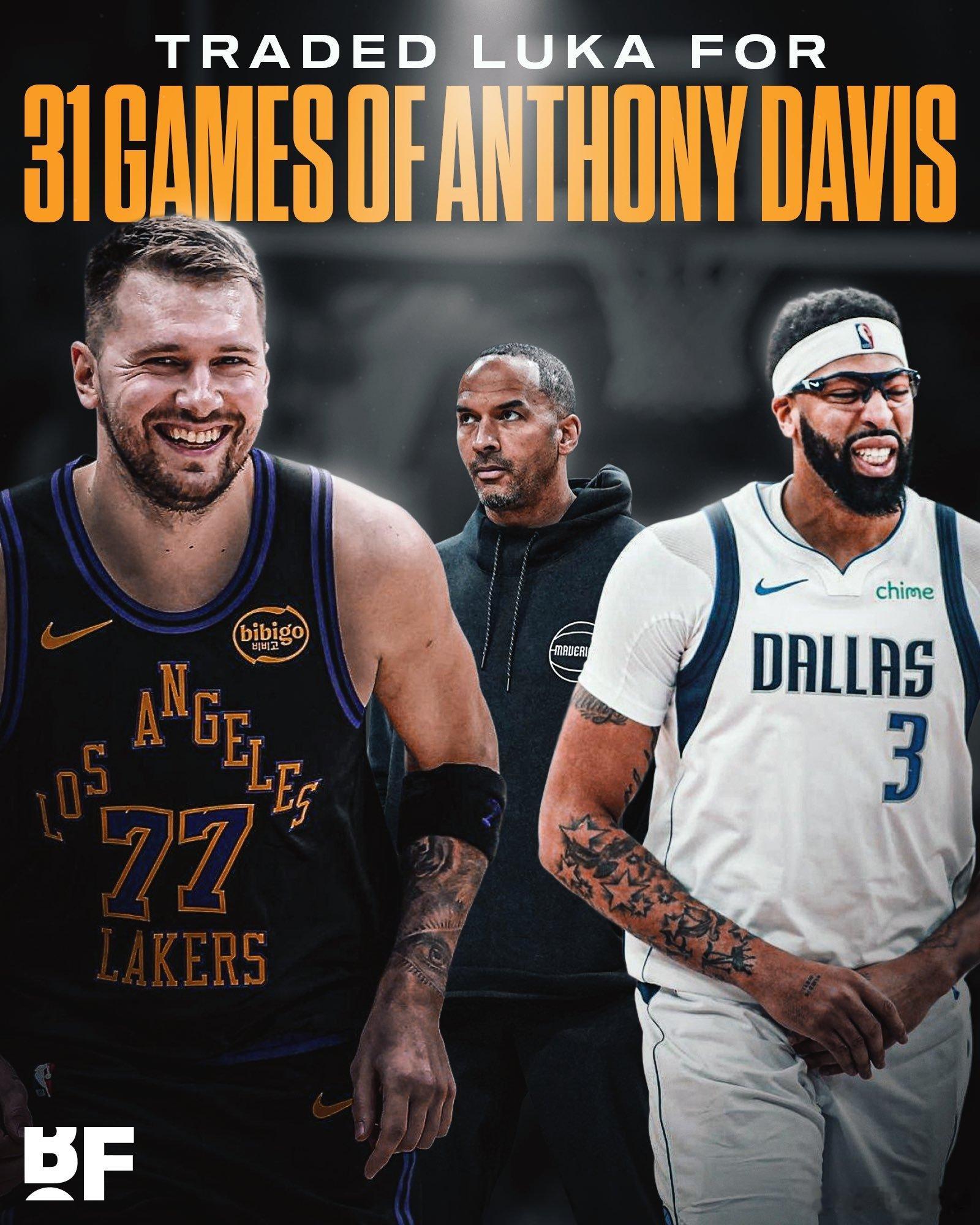 MFFL 戴维斯一共为我牛打了31场常规赛。独行侠奇才交易戴维斯加盟奇才戴维斯被