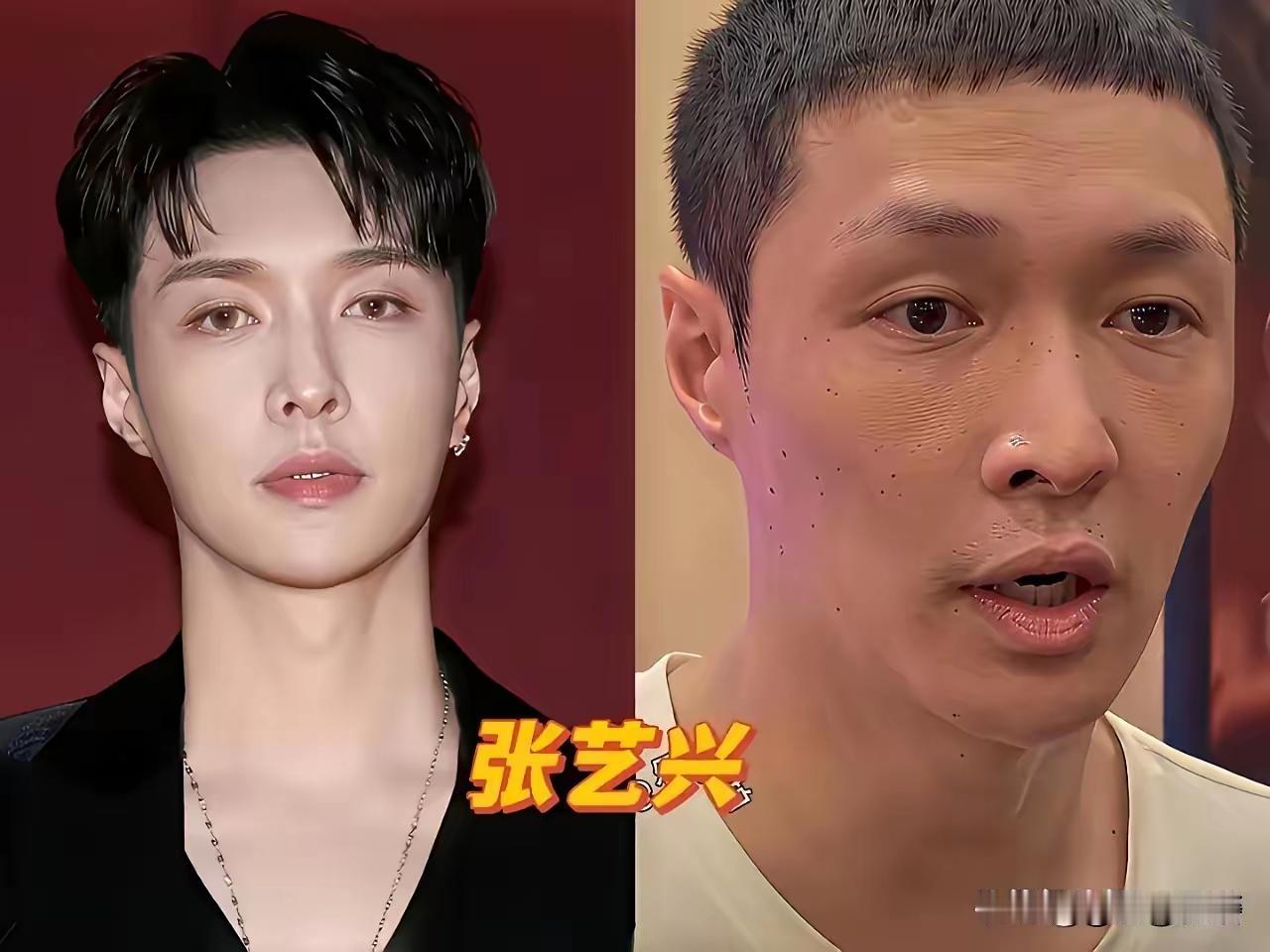 男明星化妆前后差距也这么大呀！果然是人靠衣装，佛靠金装，好看化妆不分男女！
16