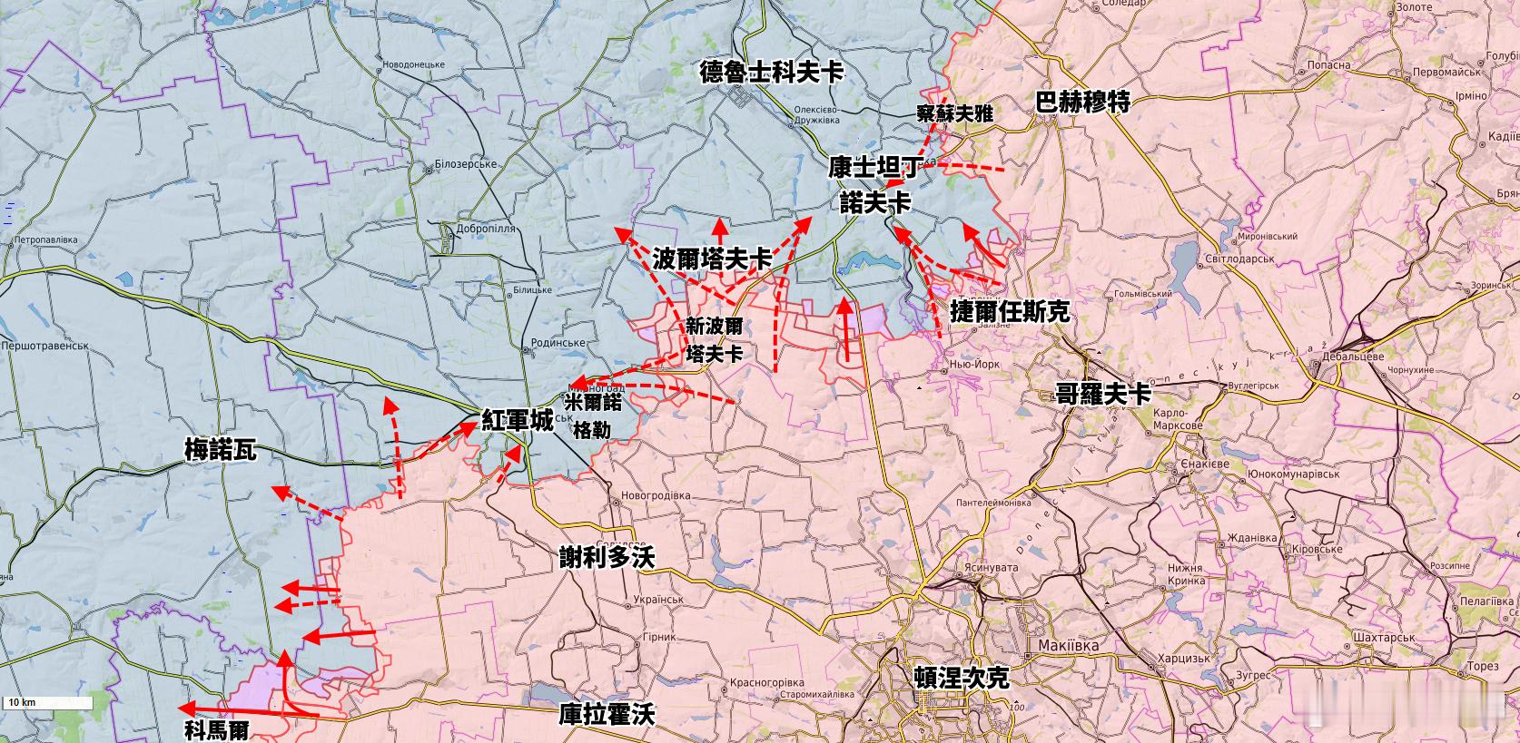 更新夏季攻勢雙方態勢烽火问鼎计划 烏軍繼續抽掉部隊回防蘇梅，這造成現在烏克蘭的東