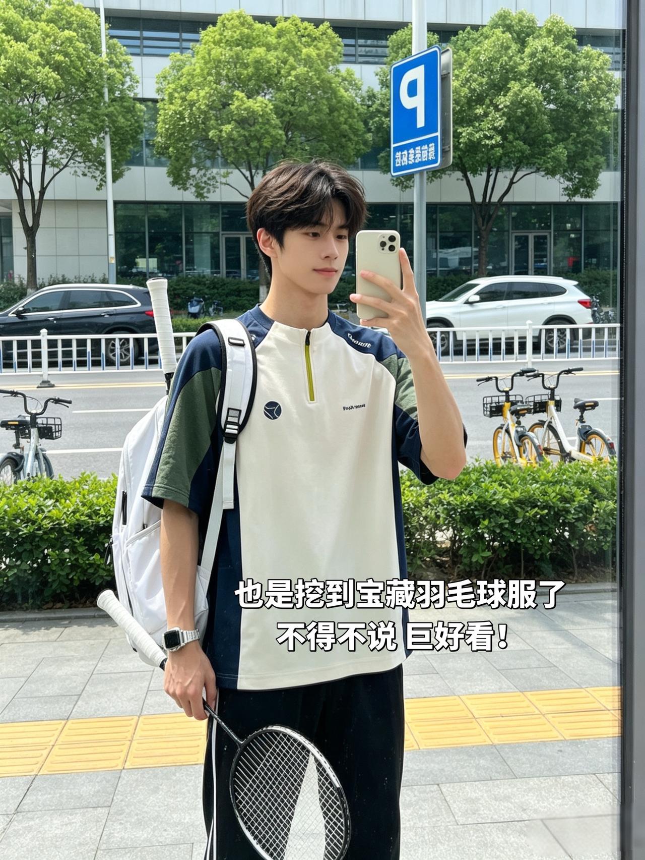 也是挖到宝藏羽毛球服了
不得不说 巨好看！