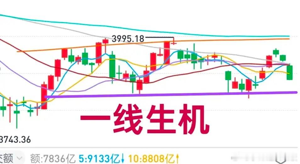 A股：一哥盘前有过预期，大盘会考验3900点，只是没想到这么快！大盘跌破了关键区