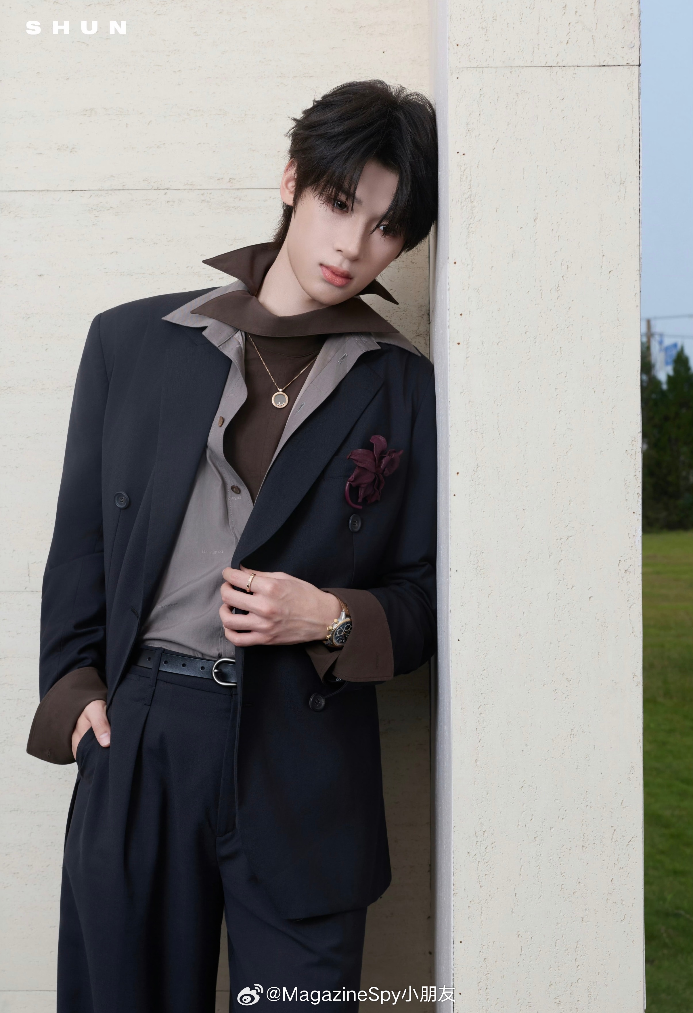 SHUN张峻豪东方风云榜造型图集，Issey Miyake 2026春夏系列礼服