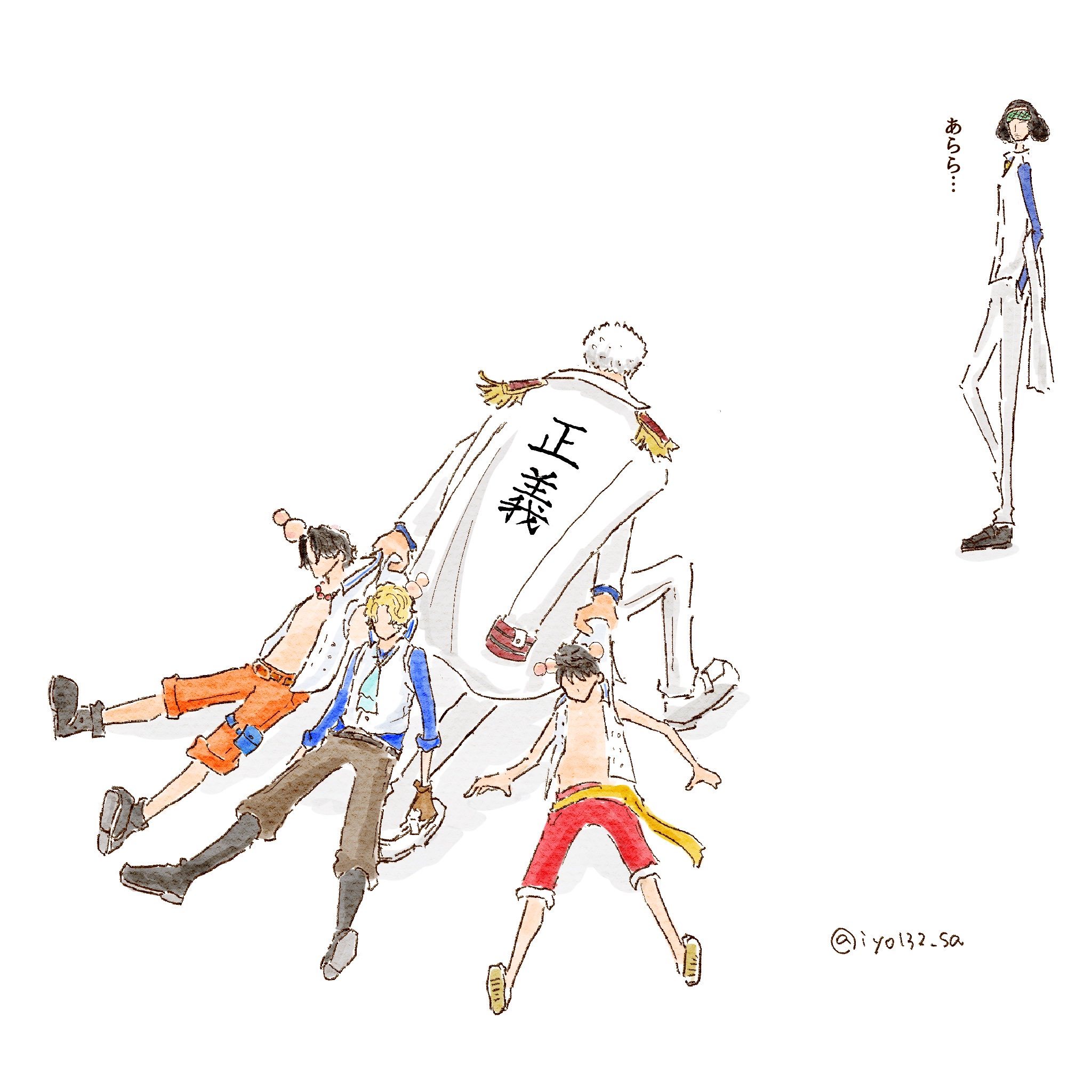 海贼王 海贼王 “ASL的海军生活”转载自TWI：iyo132_sa 