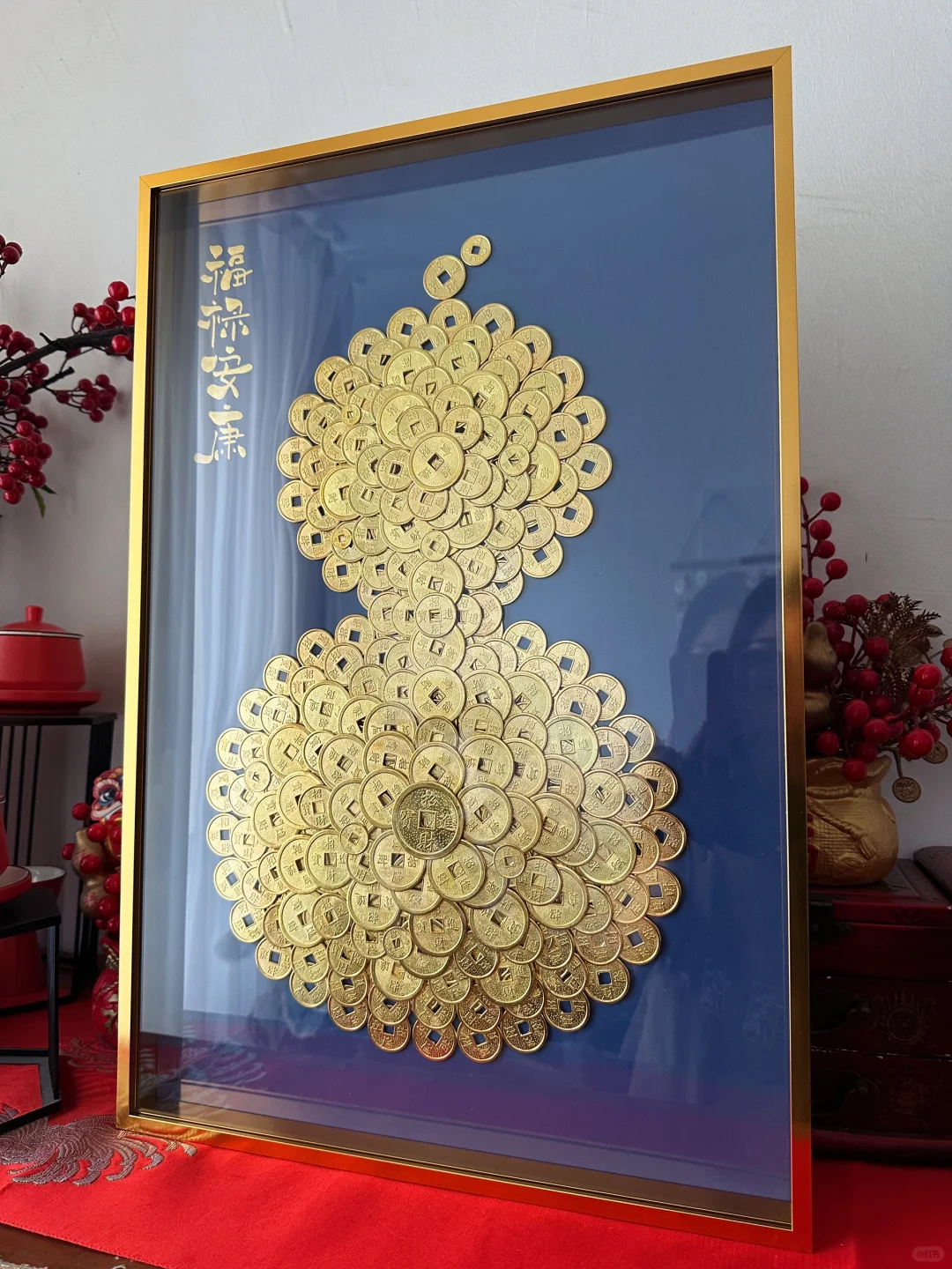 在领导的寿宴看到了这幅㊗️寿礼物，默默收藏
