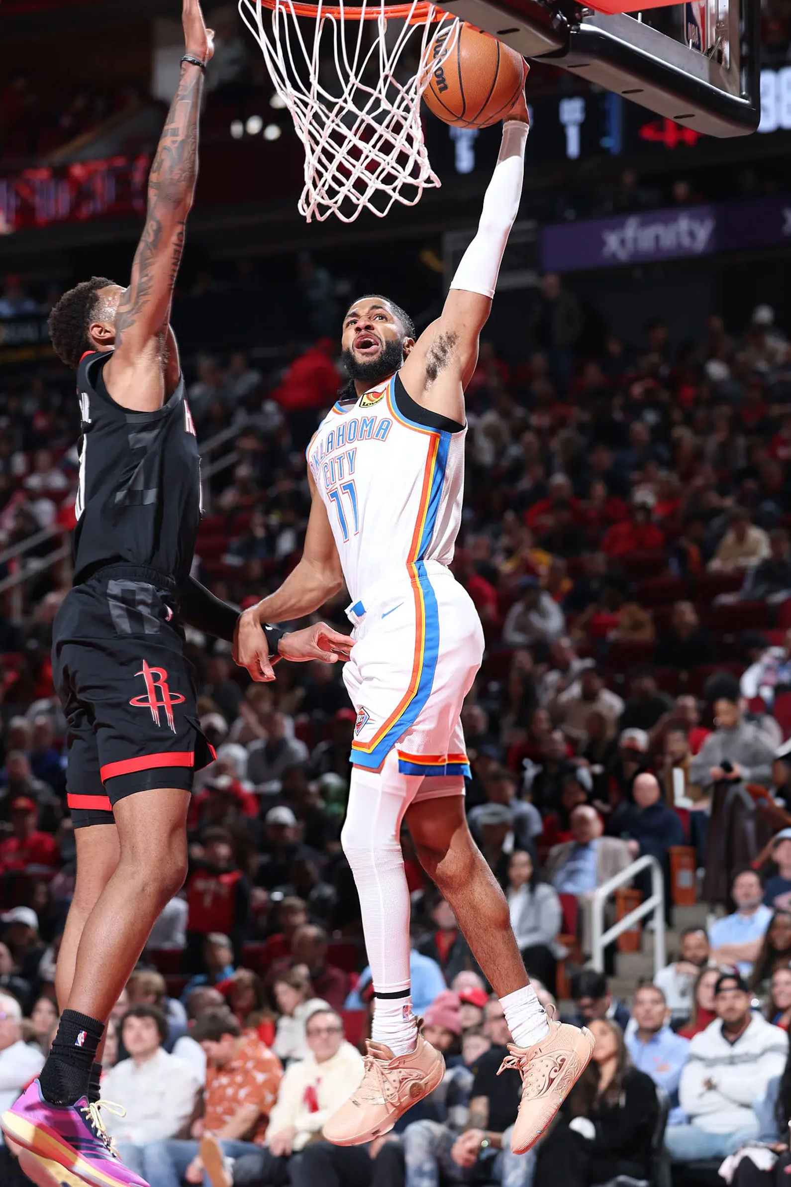 以赛亚·乔 · 李宁 韦德之道12 LUX 马年6+2+2+1雷霆战胜火箭