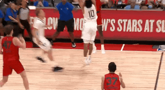 还在追梦！ NBA夏季联赛｜公牛114-105战胜步行者 ，河村勇辉发挥极其出色