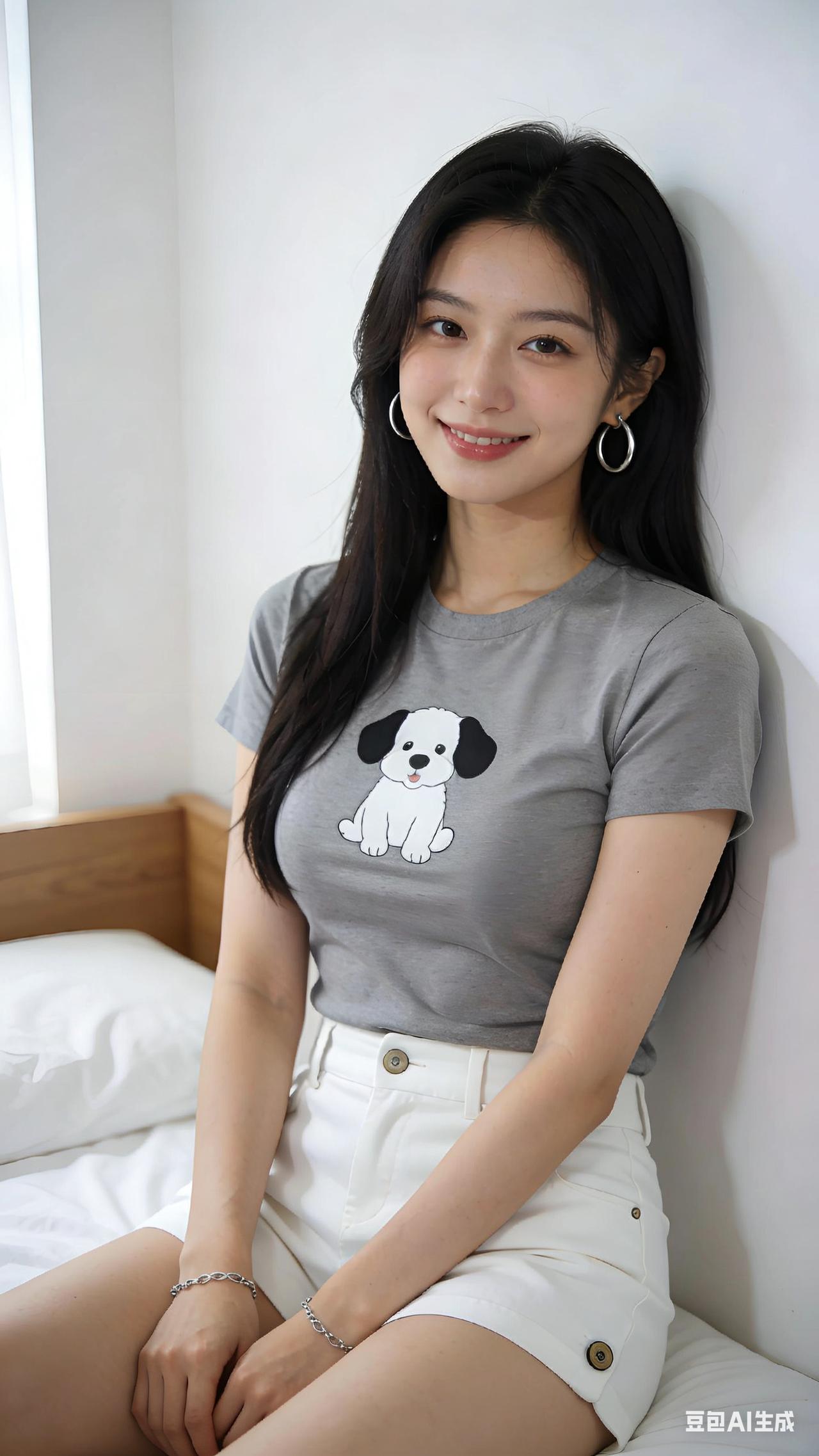 杰作，最佳画质，8K超精细，写实风格，一位20出头的漂亮中国女性，柔和五官，清澈