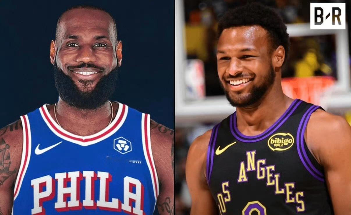 NBA历史首次父子对决上赛季是父子同台同队，这赛季就成父子对决了是吧？还是 NB