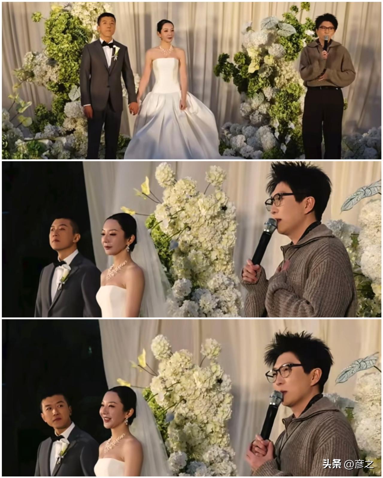 毛不易写歌很会藏情绪。
这次婚礼致辞，他没藏住
反差一下子就出来了

他写歌习惯