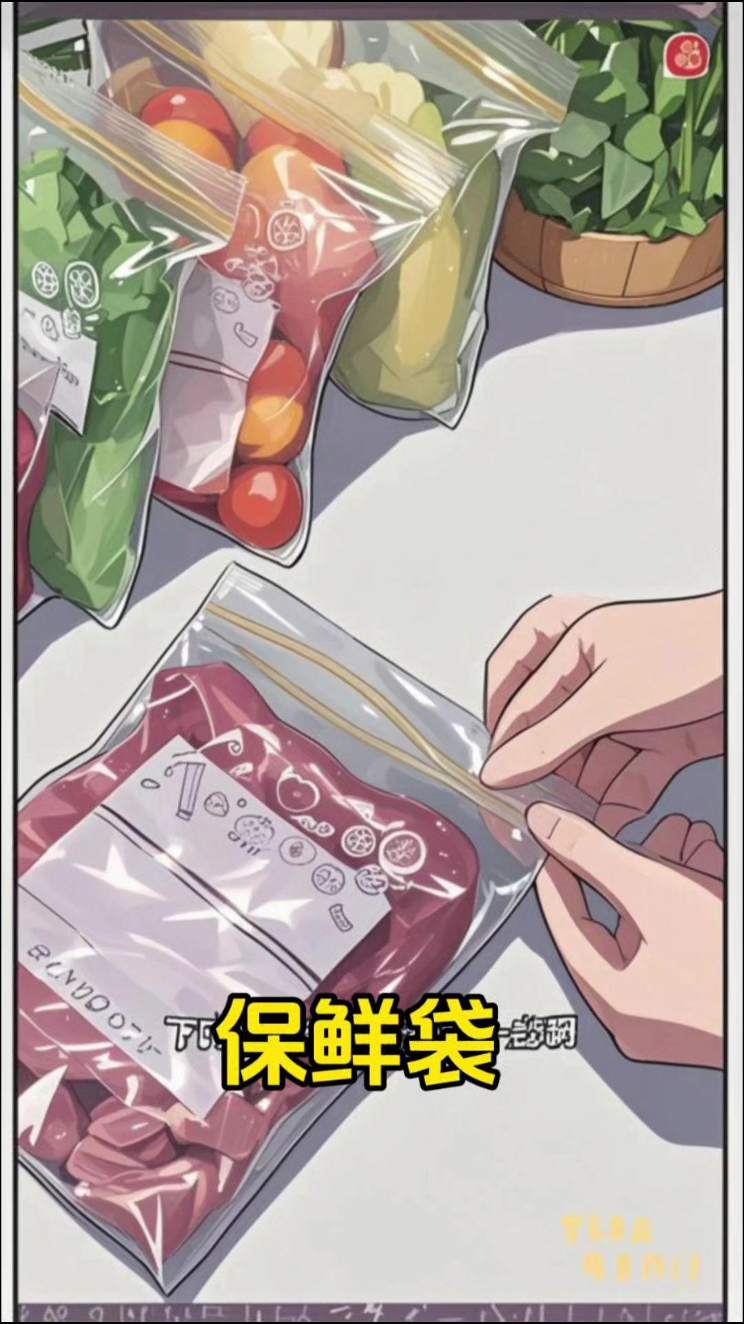 居家必备的密封袋，防潮防霉，轻松应对食物异味！
