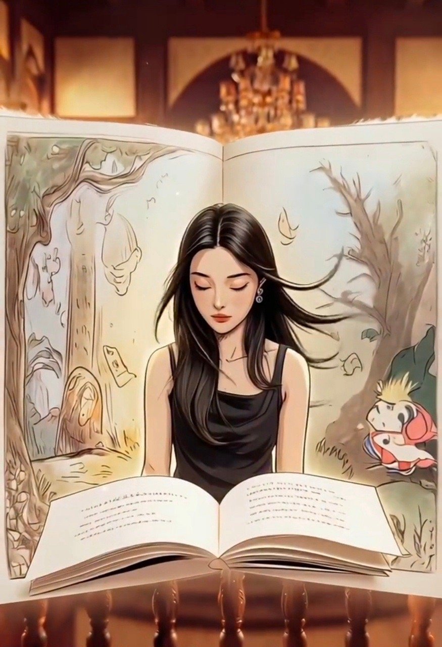 卢昱晓掉进童话书了 姐姐的美貌是童话级别的！卢昱晓最新状态就像掉进了童话书，甜美