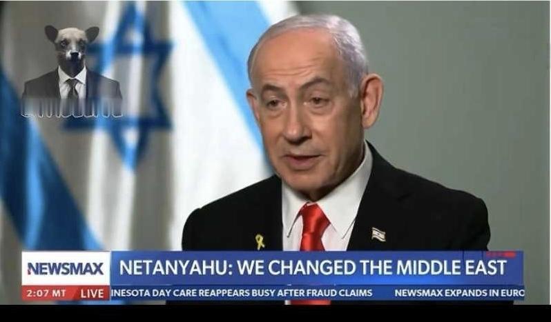 接受某媒体专访，以色列总理内塔尼亚胡谈到伊朗近期发生的抗议活动一一
“他们正经历