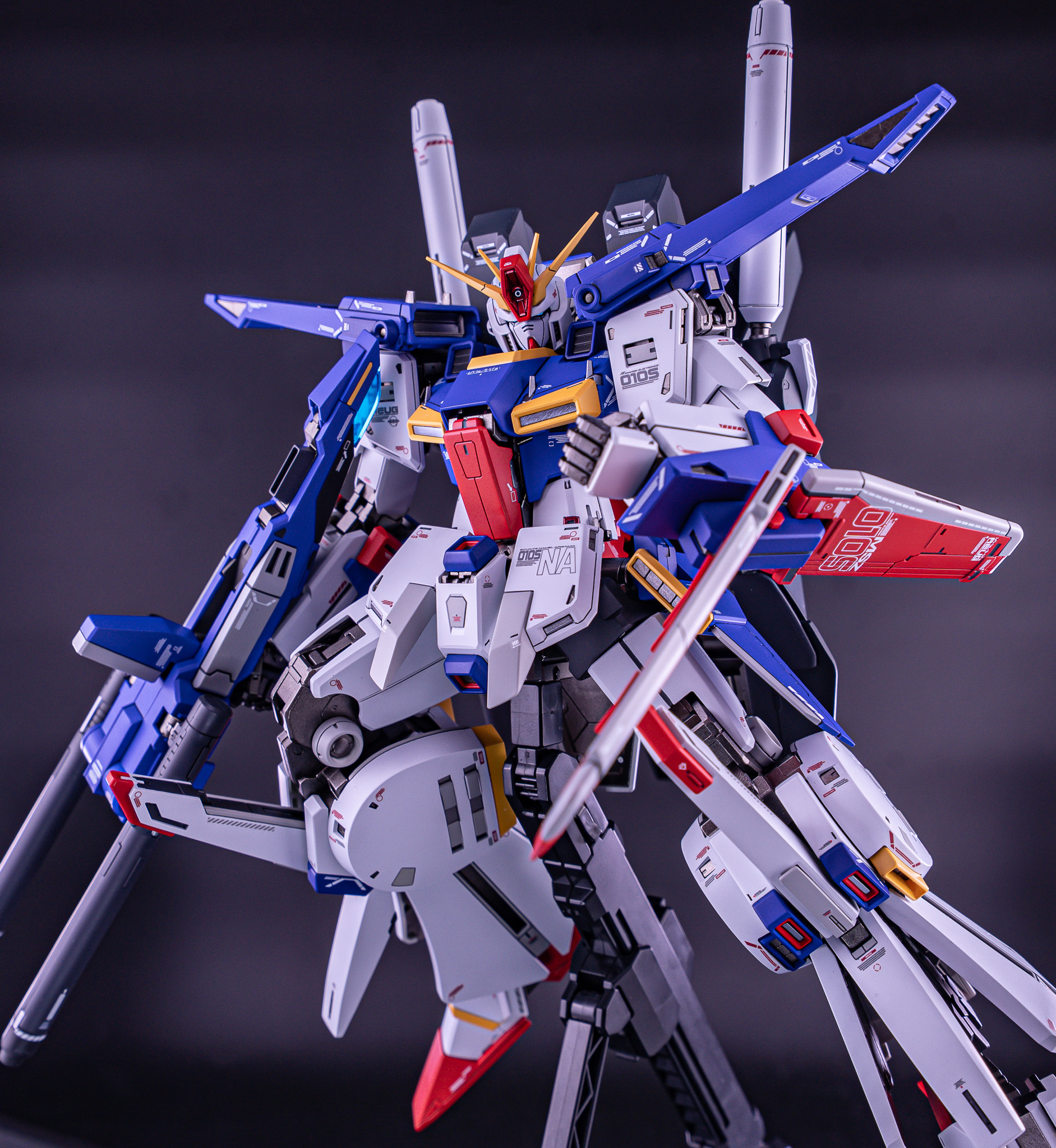 MG ZZ高达（by G-Works）高达模型[超话]高达模型 ​​​