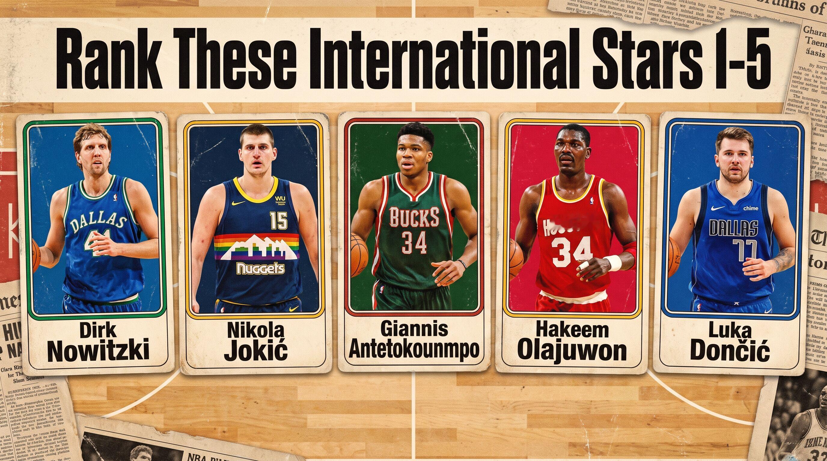 我就一个问题，东契奇在这里排第几？NBA