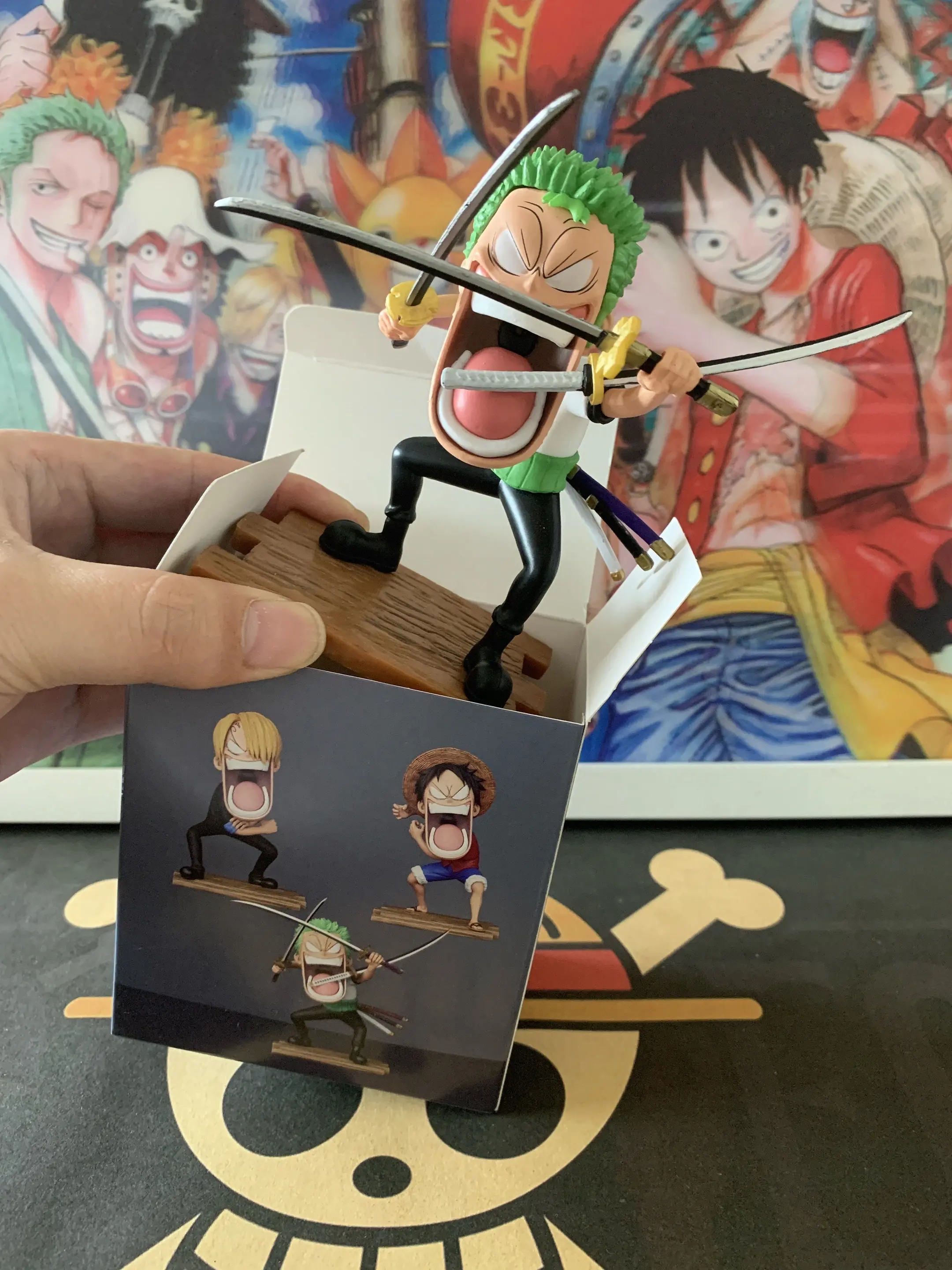 是谁？还没有这饥饿三人组手办！