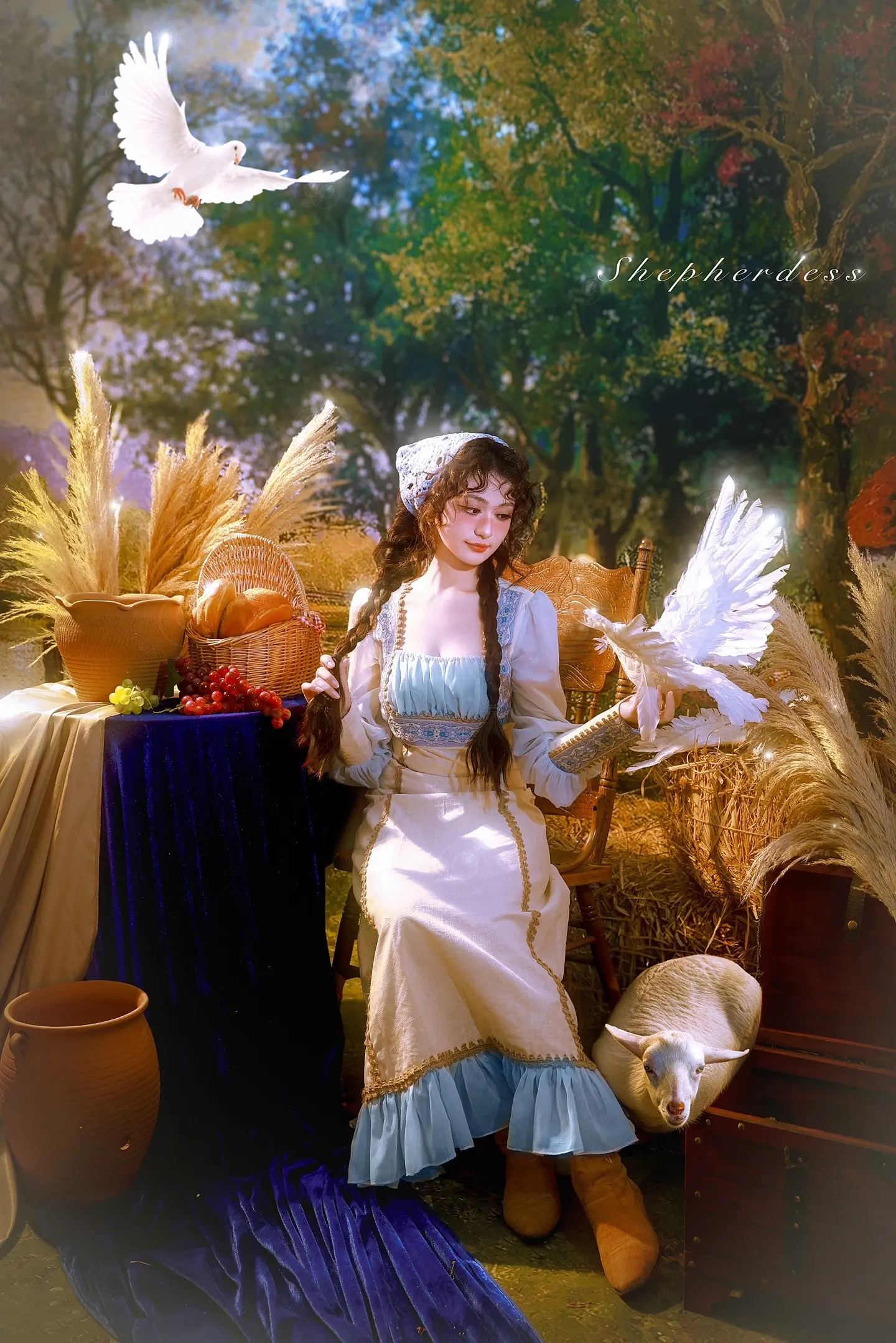 农场主最宠爱的小女儿👧🏻。