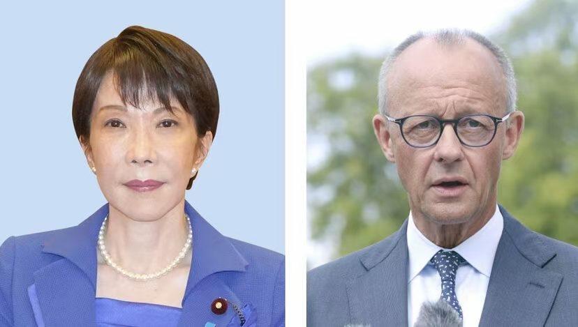 10月28日，德国总理默茨将开启上任后首次访日行程！这两个二战战败国又凑一起想做