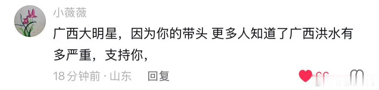 檀健次的评论区 广西老表涌入檀健次的评论区感谢心系故土，行动迅速，檀健次在广西受