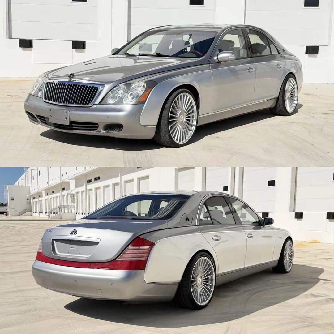 2004年Maybach 57，是戴姆勒在2002年复兴Maybach品牌后推出
