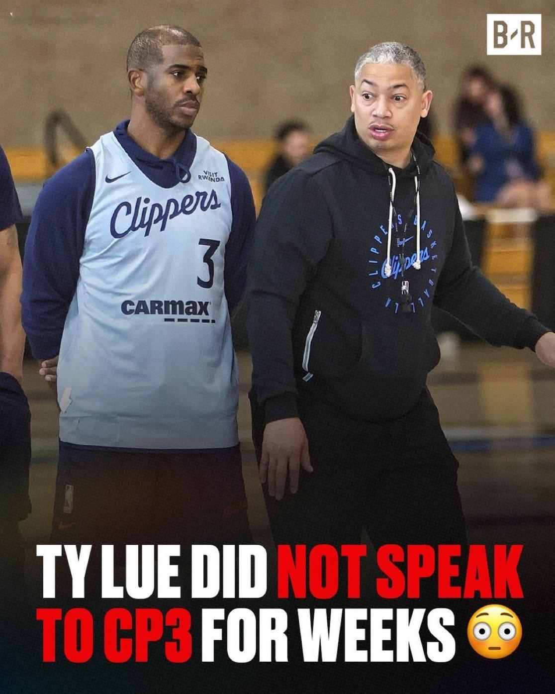 保罗曾要求全队为输球担责泰伦卢几周没和保罗说话据报道，克里斯·保罗曾“公开”要求