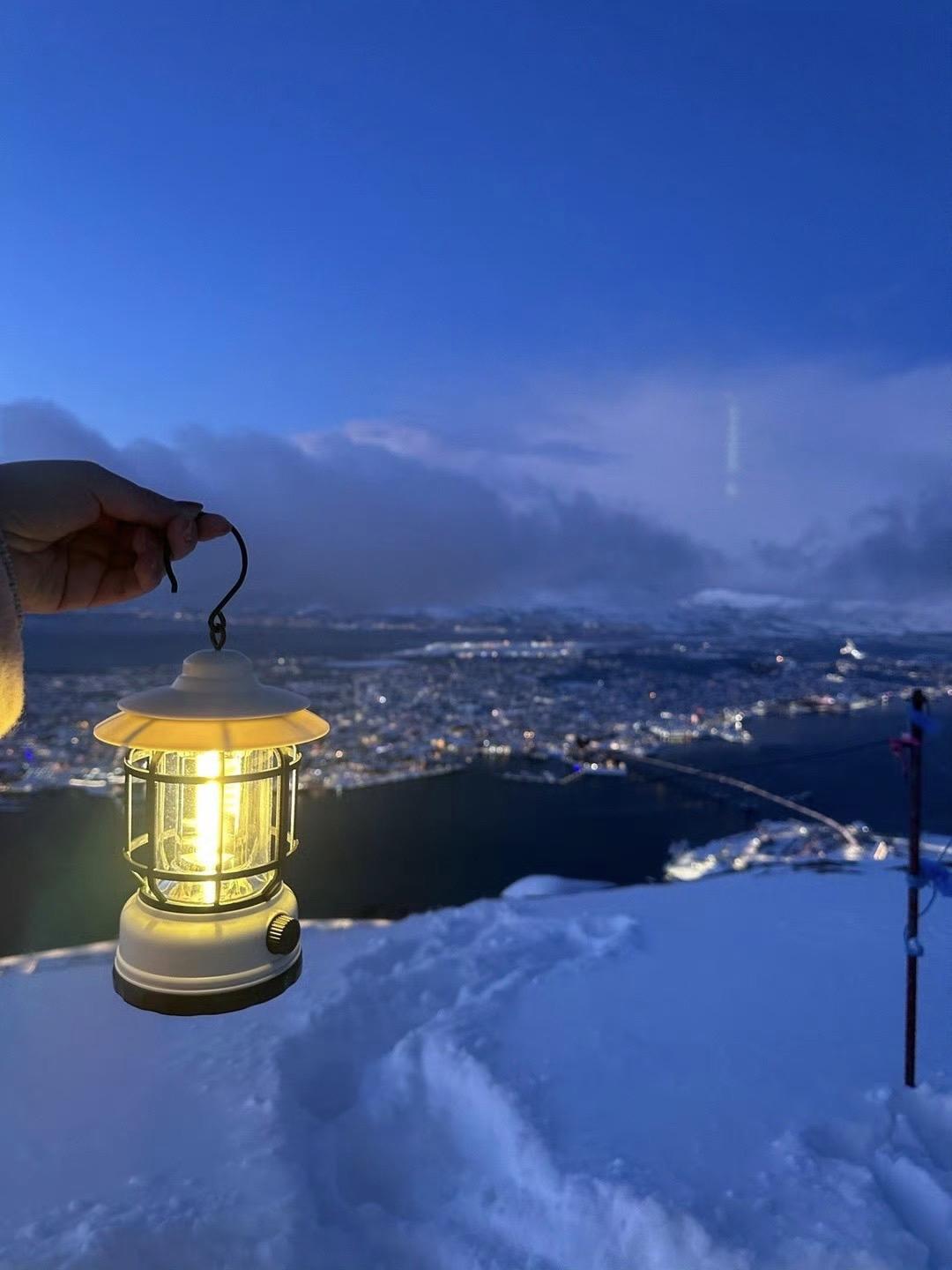 沉浸在北欧挪威的冬